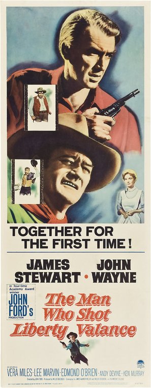 The Man Who Shot Liberty Valance - Movie Poster (thumbnail)