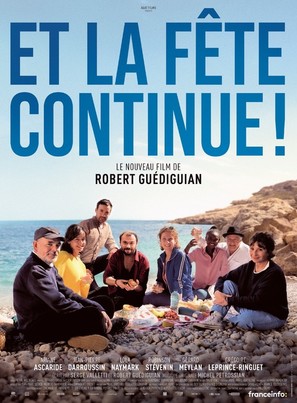 Et la f&ecirc;te continue - French Movie Poster (thumbnail)
