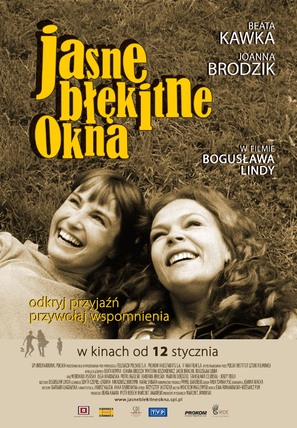 Jasne blekitne okna - Polish Movie Poster (thumbnail)