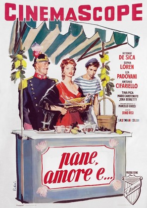 Pane, amore e... - Italian Movie Poster (thumbnail)