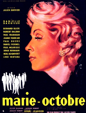 Marie-Octobre - French Movie Poster (thumbnail)