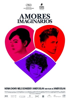 Les amours imaginaires - Portuguese Movie Poster (thumbnail)