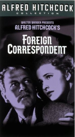 Foreign Correspondent - VHS movie cover (thumbnail)
