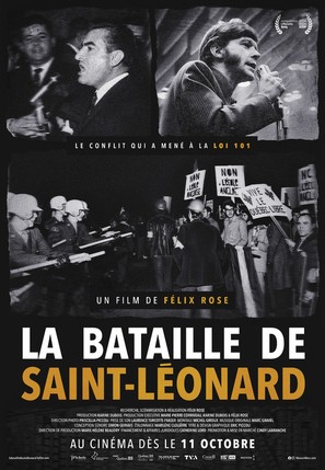 La bataille de Saint-L&eacute;onard - Canadian Movie Poster (thumbnail)