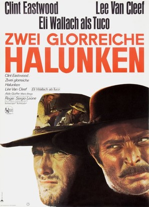 Il buono, il brutto, il cattivo - German Movie Poster (thumbnail)