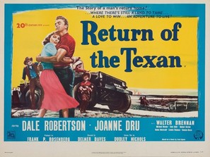 Return of the Texan - British Movie Poster (thumbnail)