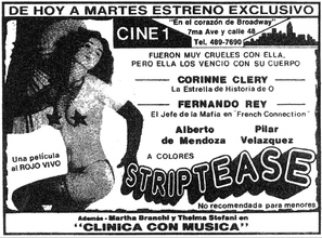 Striptease - poster (thumbnail)