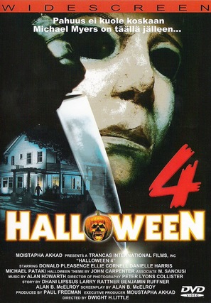 Halloween 4: The Return of Michael Myers - Finnish Movie Cover (thumbnail)