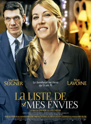 La liste de mes envies - French Movie Poster (thumbnail)