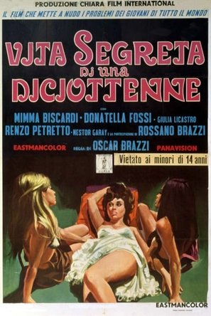 Vita segreta di una diciottenne - Italian Movie Poster (thumbnail)