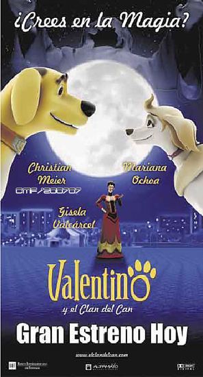 Valentino y el clan del can - Peruvian Movie Poster (thumbnail)