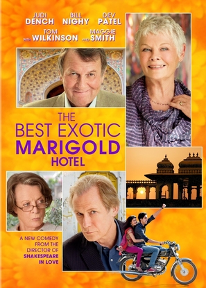 The Best Exotic Marigold Hotel - DVD movie cover (thumbnail)