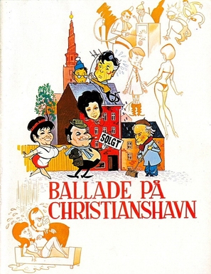 Ballade p&aring; Christianshavn - Danish Movie Poster (thumbnail)