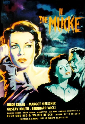 Die M&uuml;cke - German Movie Poster (thumbnail)