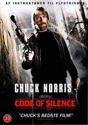 Code Of Silence - Danish DVD movie cover (thumbnail)