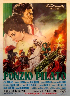 Ponzio Pilato - Italian Movie Poster (thumbnail)