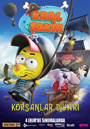 Kral Sakir Korsanlar Diyari - Turkish Movie Poster (thumbnail)