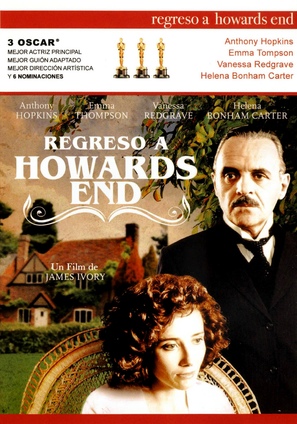 Howards End - Spanish DVD movie cover (thumbnail)