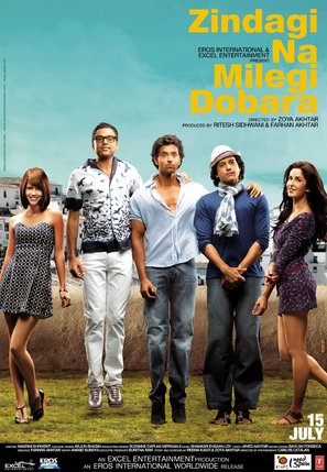 Zindagi Na Milegi Dobara - Indian Movie Poster (thumbnail)