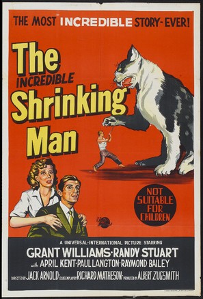 The Incredible Shrinking Man - Australian Movie Poster (thumbnail)