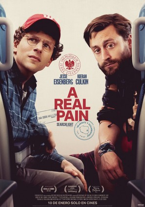 A Real Pain - Spanish Movie Poster (thumbnail)