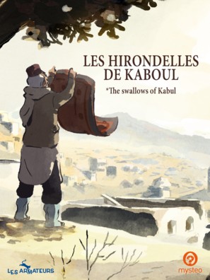 Les hirondelles de Kaboul - French Movie Poster (thumbnail)