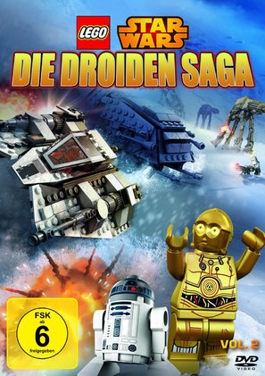 &quot;Lego Star Wars: Droid Tales&quot; - German DVD movie cover (thumbnail)