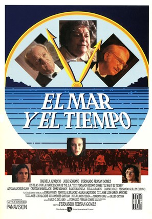 El mar y el tiempo - Spanish Movie Poster (thumbnail)