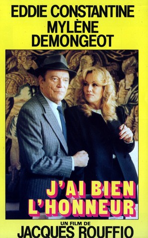 &quot;S&eacute;rie noire&quot; J&#039;ai bien l&#039;honneur - French VHS movie cover (thumbnail)