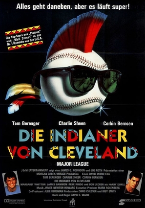 Major League - German Movie Poster (thumbnail)