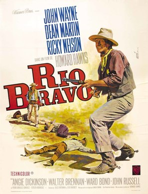 Rio Bravo - French Movie Poster (thumbnail)