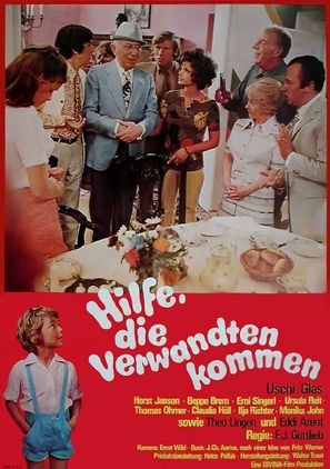 Hilfe, die Verwandten kommen - German Movie Poster (thumbnail)