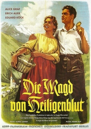 Die Magd von Heiligenblut - German Movie Poster (thumbnail)
