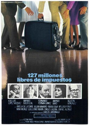 127 millones libres de impuestos - Spanish Movie Poster (thumbnail)