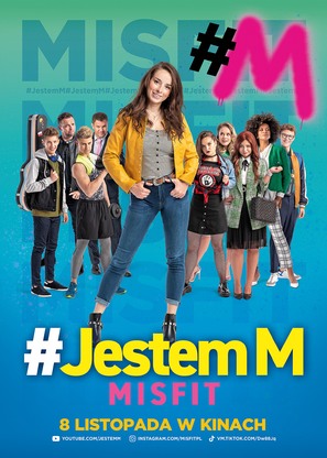 #Jestem M. Misfit - Polish Movie Poster (thumbnail)