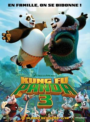 Kung Fu Panda 3 - French Movie Poster (thumbnail)