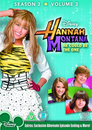 &quot;Hannah Montana&quot; - British DVD movie cover (thumbnail)