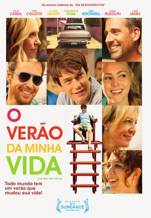 The Way Way Back - Brazilian DVD movie cover (thumbnail)