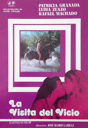 La visita del vicio - Spanish Movie Poster (thumbnail)