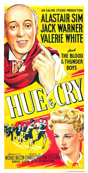 Hue and Cry - British Movie Poster (thumbnail)