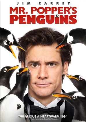 Mr. Popper&#039;s Penguins - DVD movie cover (thumbnail)