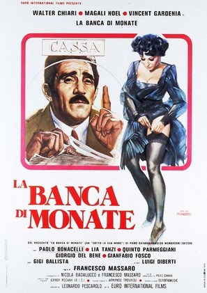 La banca di Monate - Italian Movie Poster (thumbnail)