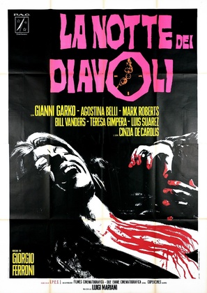 La notte dei diavoli - Italian Movie Poster (thumbnail)