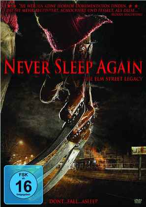 Never Sleep Again: The Elm Street Legacy - German DVD movie cover (thumbnail)