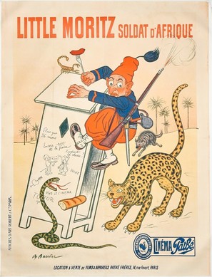 Little Moritz, soldat d&#039;Afrique - French Movie Poster (thumbnail)