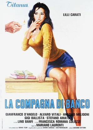La compagna di banco - Italian Movie Poster (thumbnail)