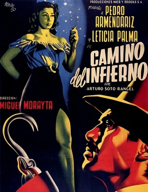 Camino del infierno - Mexican Movie Poster (thumbnail)