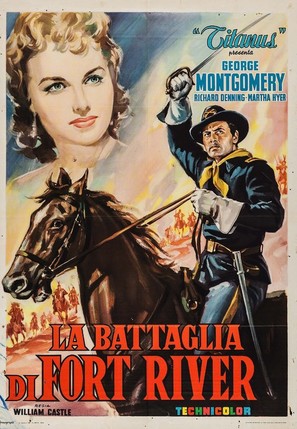 Battle of Rogue River - Italian Movie Poster (thumbnail)