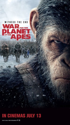 War for the Planet of the Apes - Singaporean Movie Poster (thumbnail)
