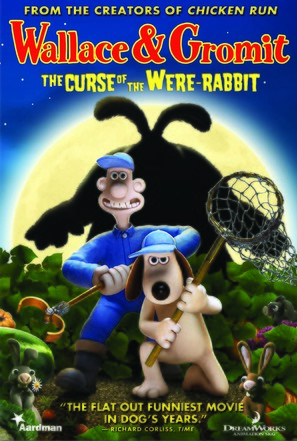 Wallace &amp; Gromit in The Curse of the Were-Rabbit - DVD movie cover (thumbnail)